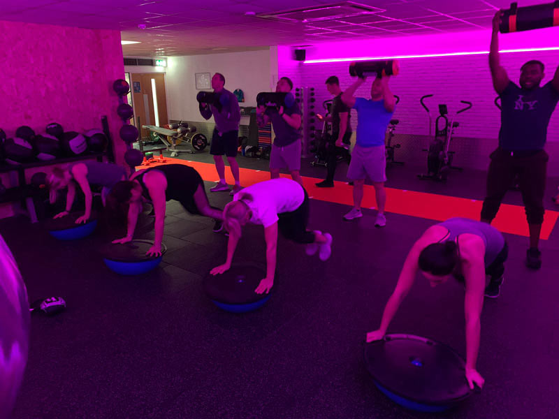 RGB The Perfect LED Lighting Solution For A Gym - SDL Lighting